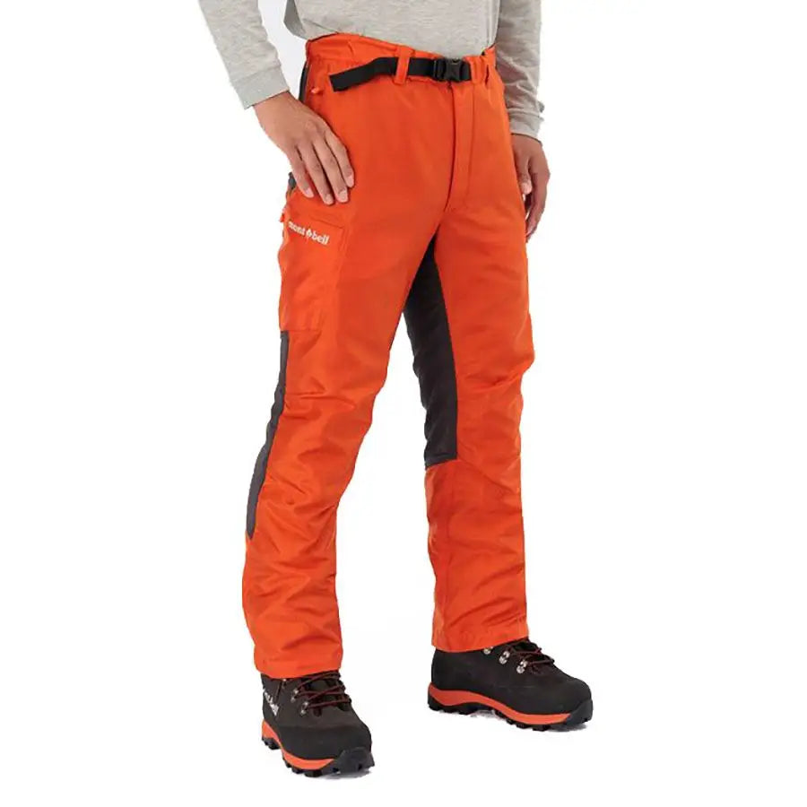 channori Montbell Light Chainsaw Trousers - Orange - Skyland – Skyland