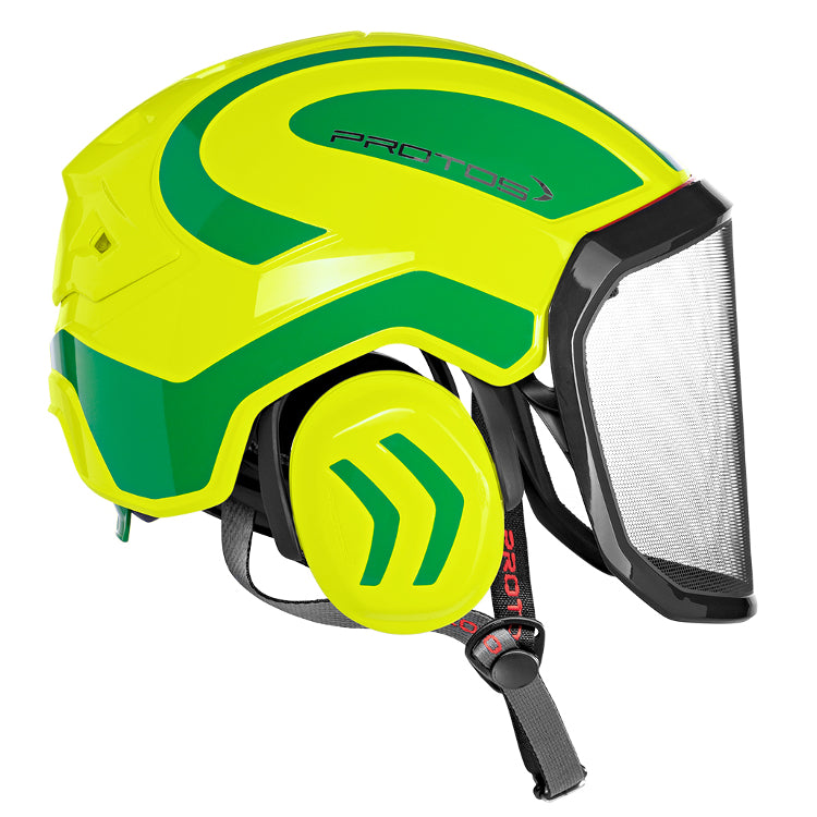Protos Arborist Integral Helmet - Neon Yellow / Green
