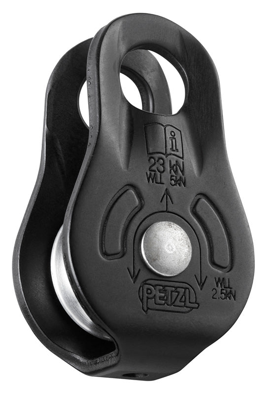 Petzl FIXE Pulley - Black - Tactical - Skyland Equipment Ltd