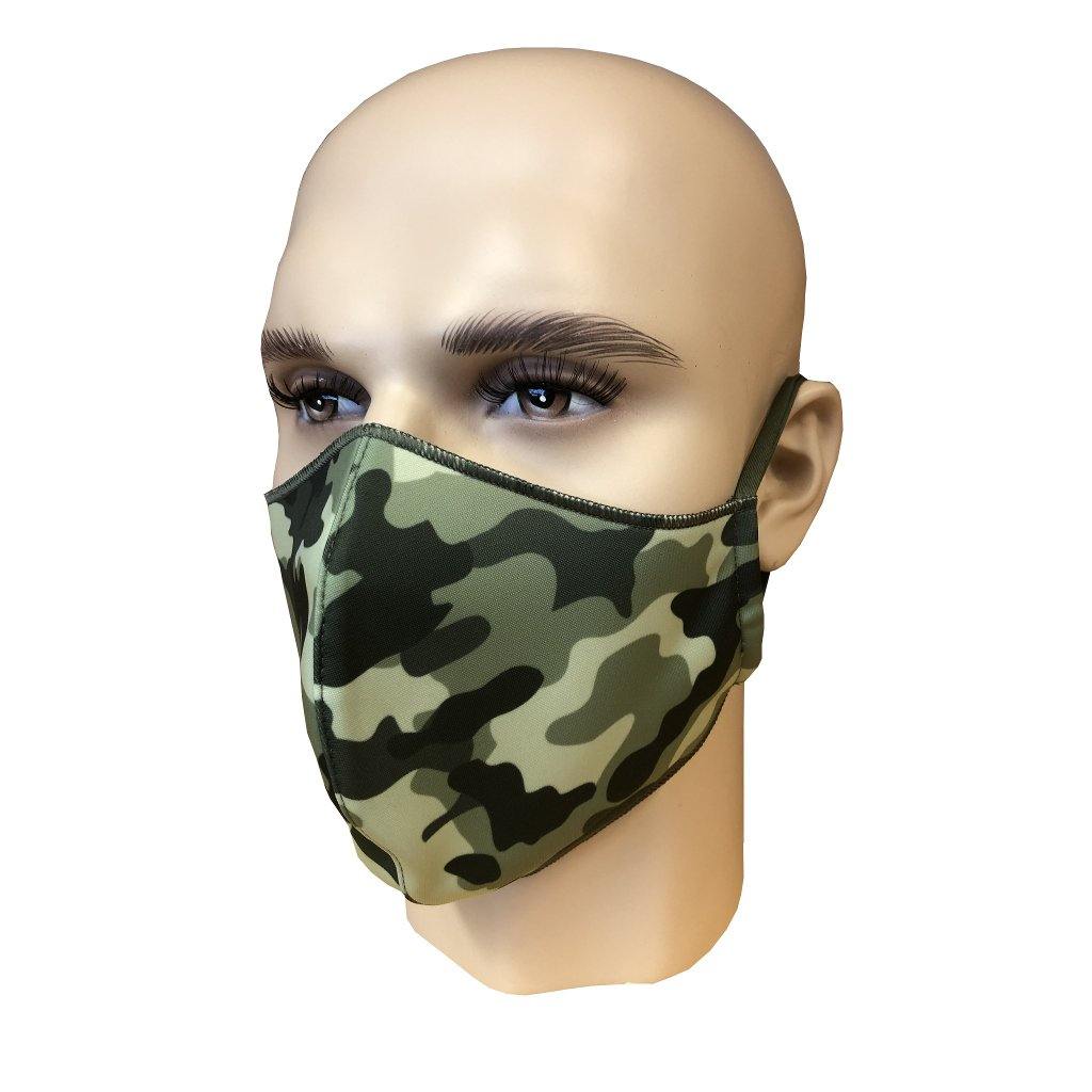 Pfanner Protos Reversible Face Mask - Camo - Skyland Equipment Ltd