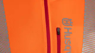 Work T-Shirt, High Viz, Technical LS/SS, Short Front Zipper