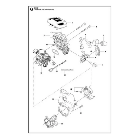 Air Filter - Husqvarna 560 XP/XPG - Skyland Equipment Ltd