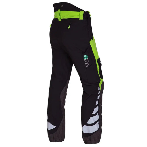 Arbortec Breatheflex Chainsaw Trousers Type A - Lime/Black - Skyland Equipment Ltd