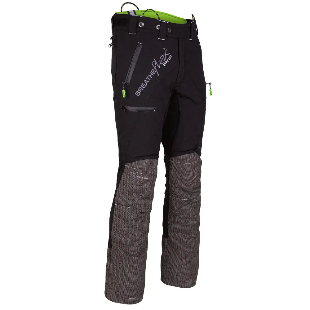 Arbortec Breatheflex Pro Chainsaw Trousers Type A - Black - Skyland Equipment Ltd