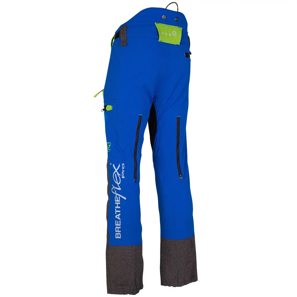 Arbortec Breatheflex Pro Chainsaw Trousers Type A - Blue - Skyland Equipment Ltd
