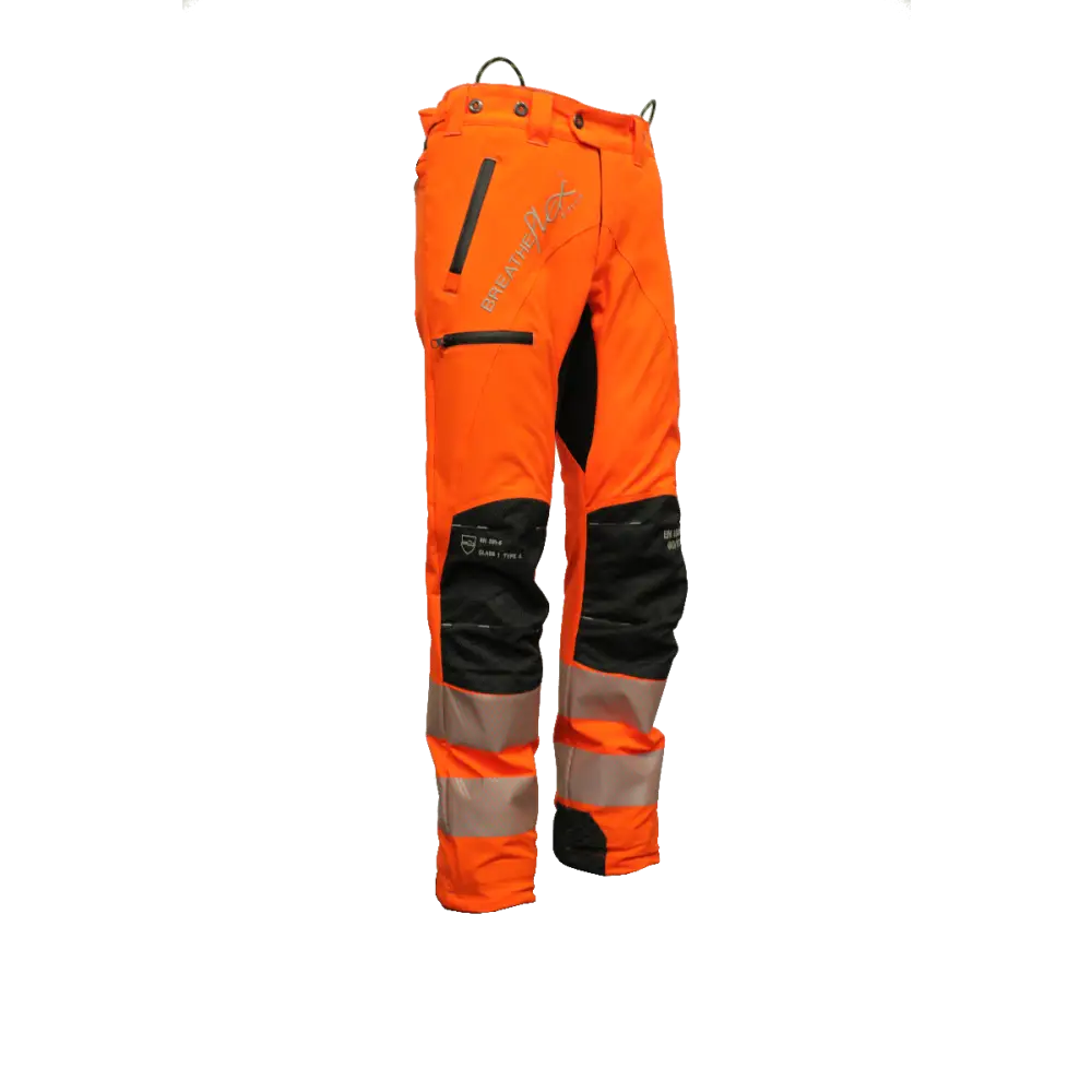 Arbortec Breatheflex Pro Chainsaw Trousers Type A - Hi Vis Orange - Skyland Equipment Ltd