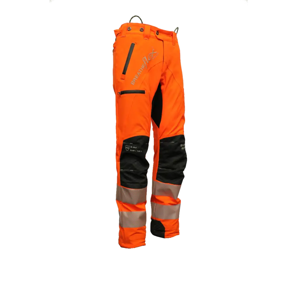 Arbortec Breatheflex Pro Chainsaw Trousers Type A - Hi Vis Orange - Skyland Equipment Ltd
