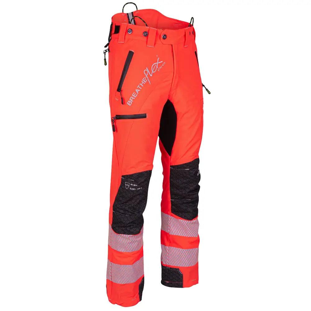 Arbortec Breatheflex Pro Chainsaw Trousers Type C - Hi Viz Orange - Skyland Equipment Ltd