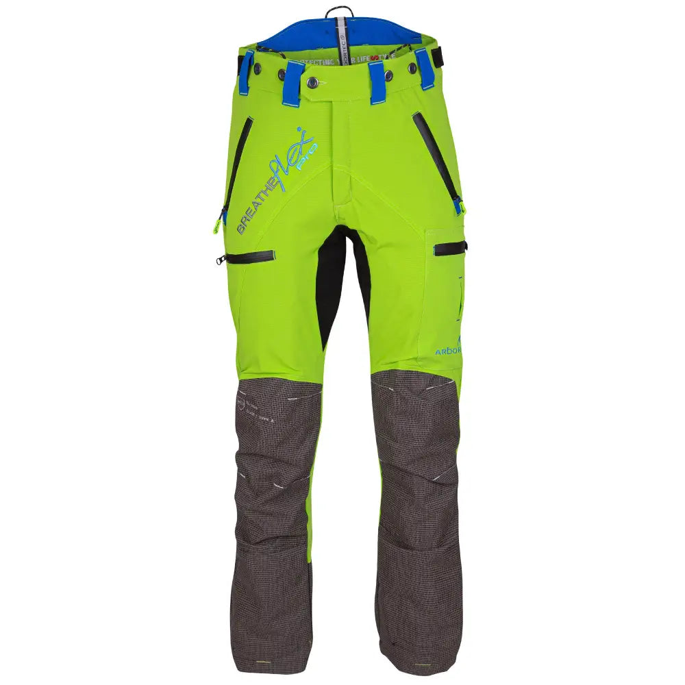 Arbortec Breatheflex Pro Chainsaw Trousers Type A - Lime - Skyland Equipment Ltd