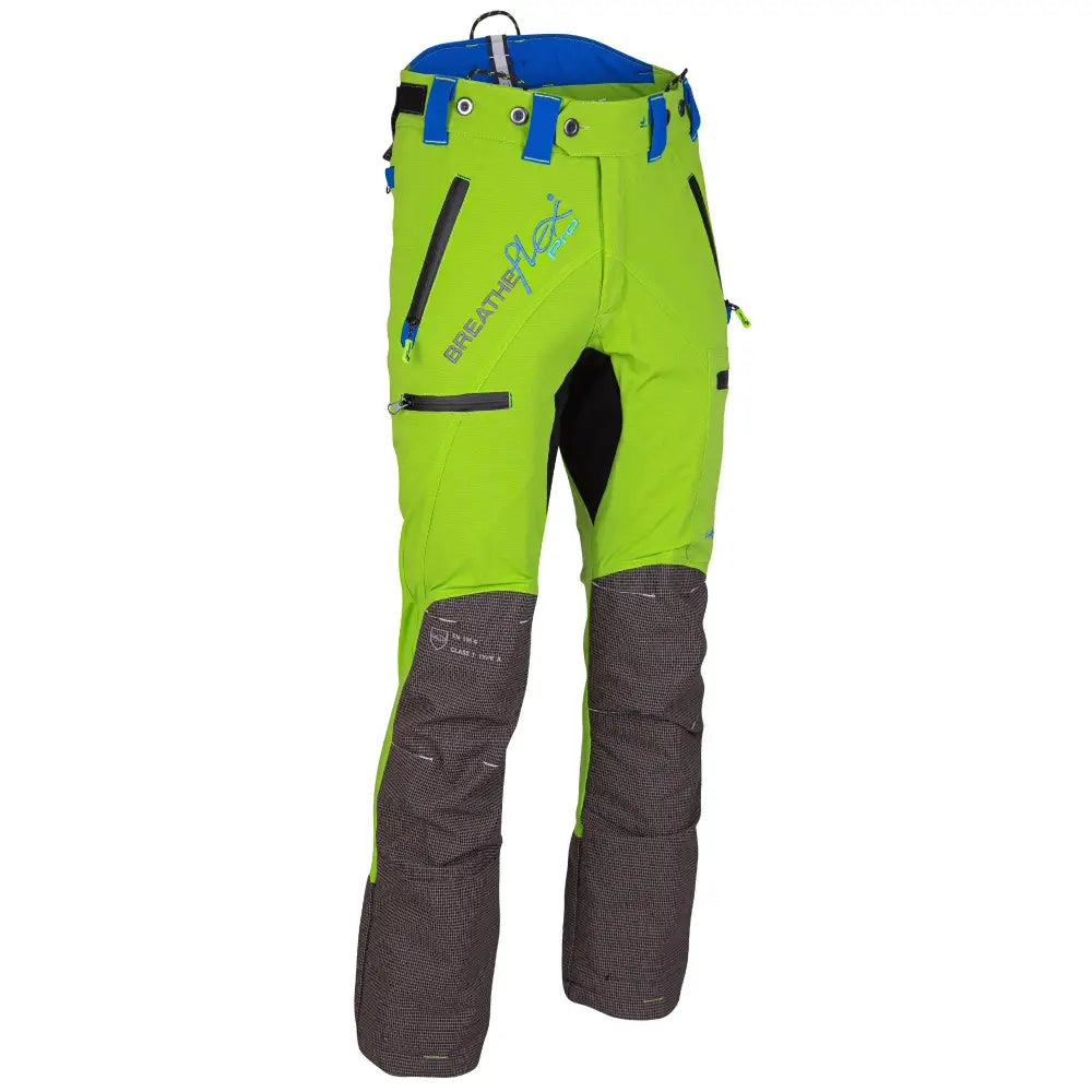 Arbortec Breatheflex Pro Chainsaw Trousers Type A - Lime - Skyland Equipment Ltd