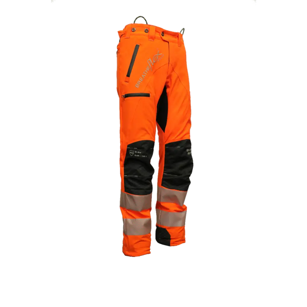 Arbortec Breatheflex Pro Chainsaw Trousers Type A - Hi Vis Orange - Skyland Equipment Ltd