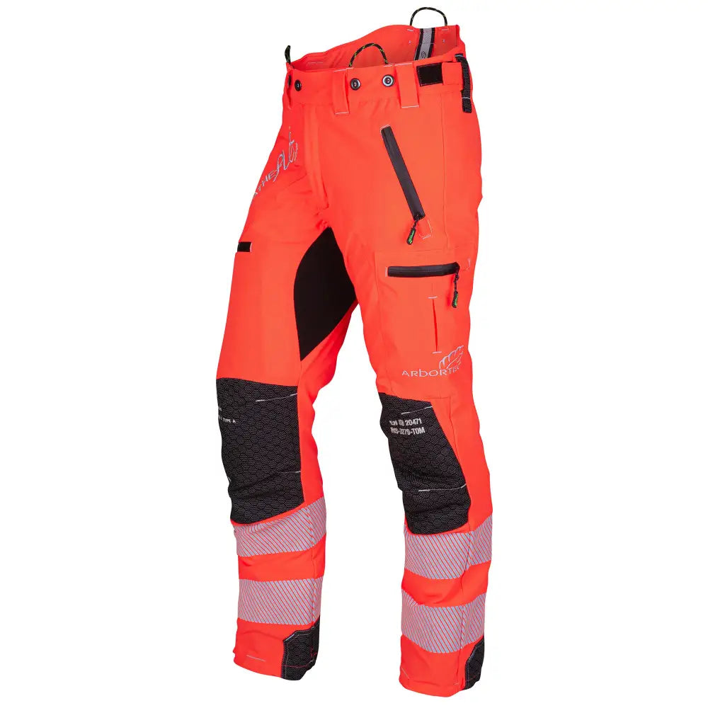 Arbortec Breatheflex Pro Chainsaw Trousers Type C - Hi Viz Orange - Skyland Equipment Ltd