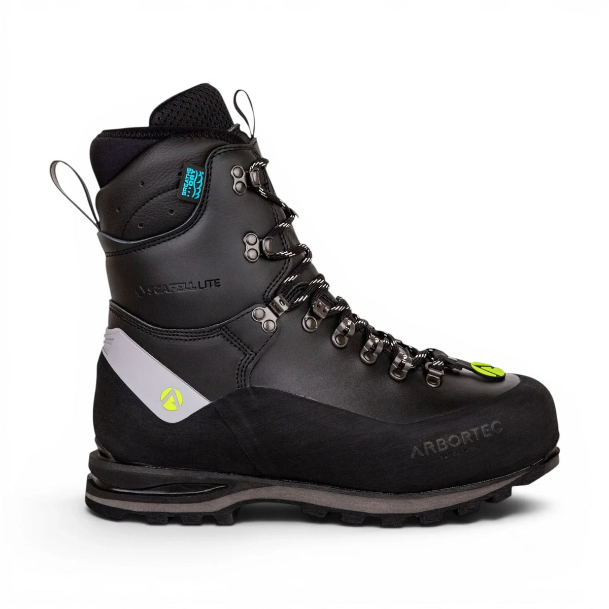 Arbortec Scafell Lite Chainsaw Boots (Free Socks) - Black - Footwear