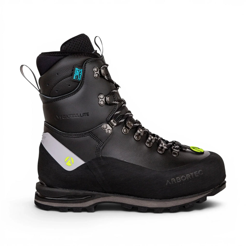Arbortec Scafell Lite Chainsaw Boots (Free Socks) - Black - Footwear