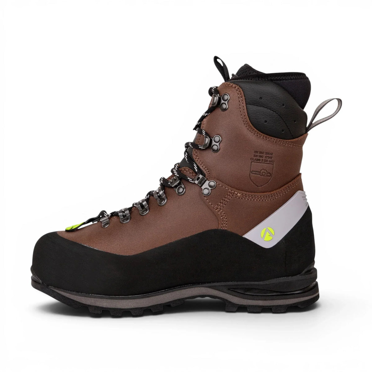Arbortec Scafell Lite Chainsaw Boots (Free Socks) - Brown - Footwear