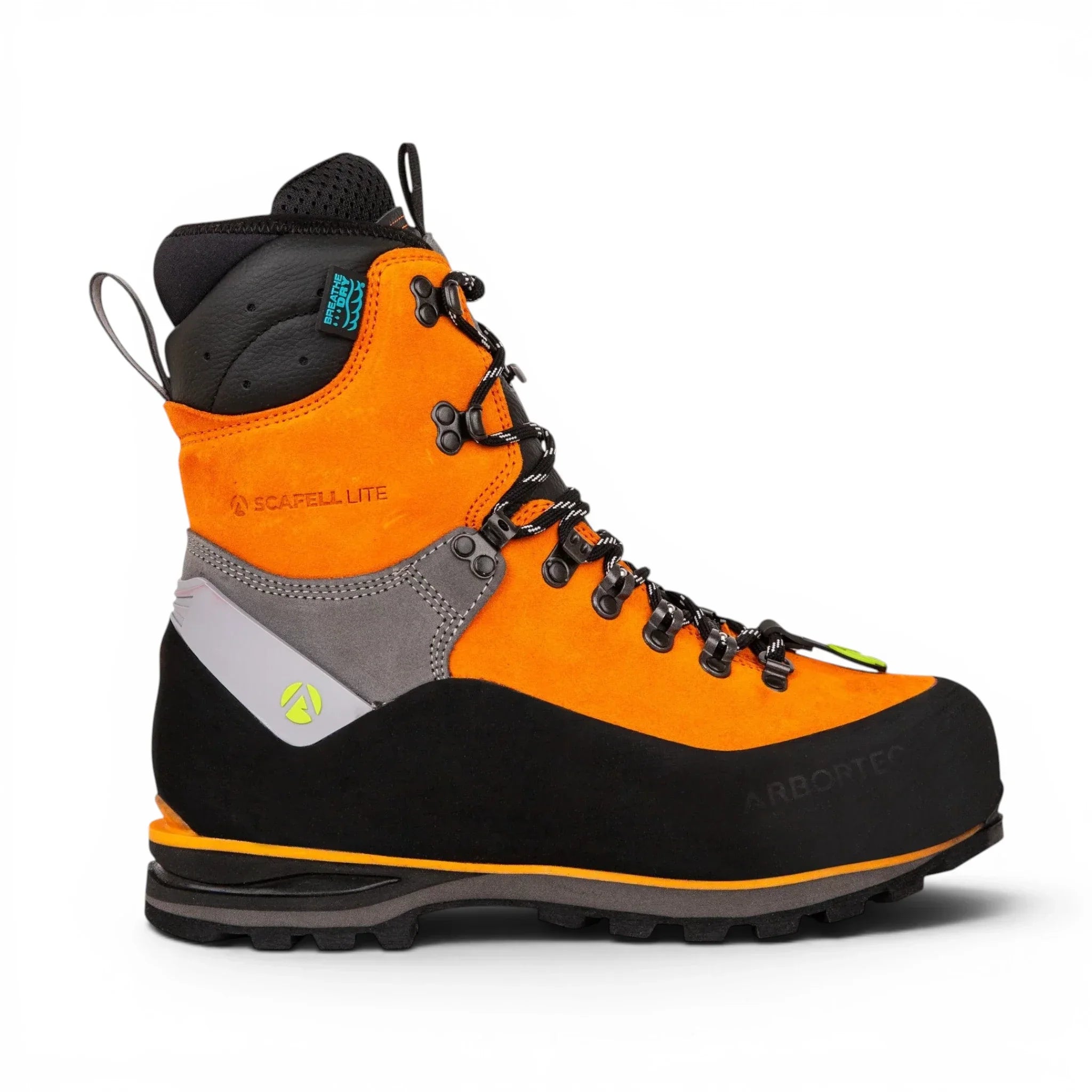 Arbortec Scafell Lite Chainsaw Boots (Free Socks) - Orange - Footwear