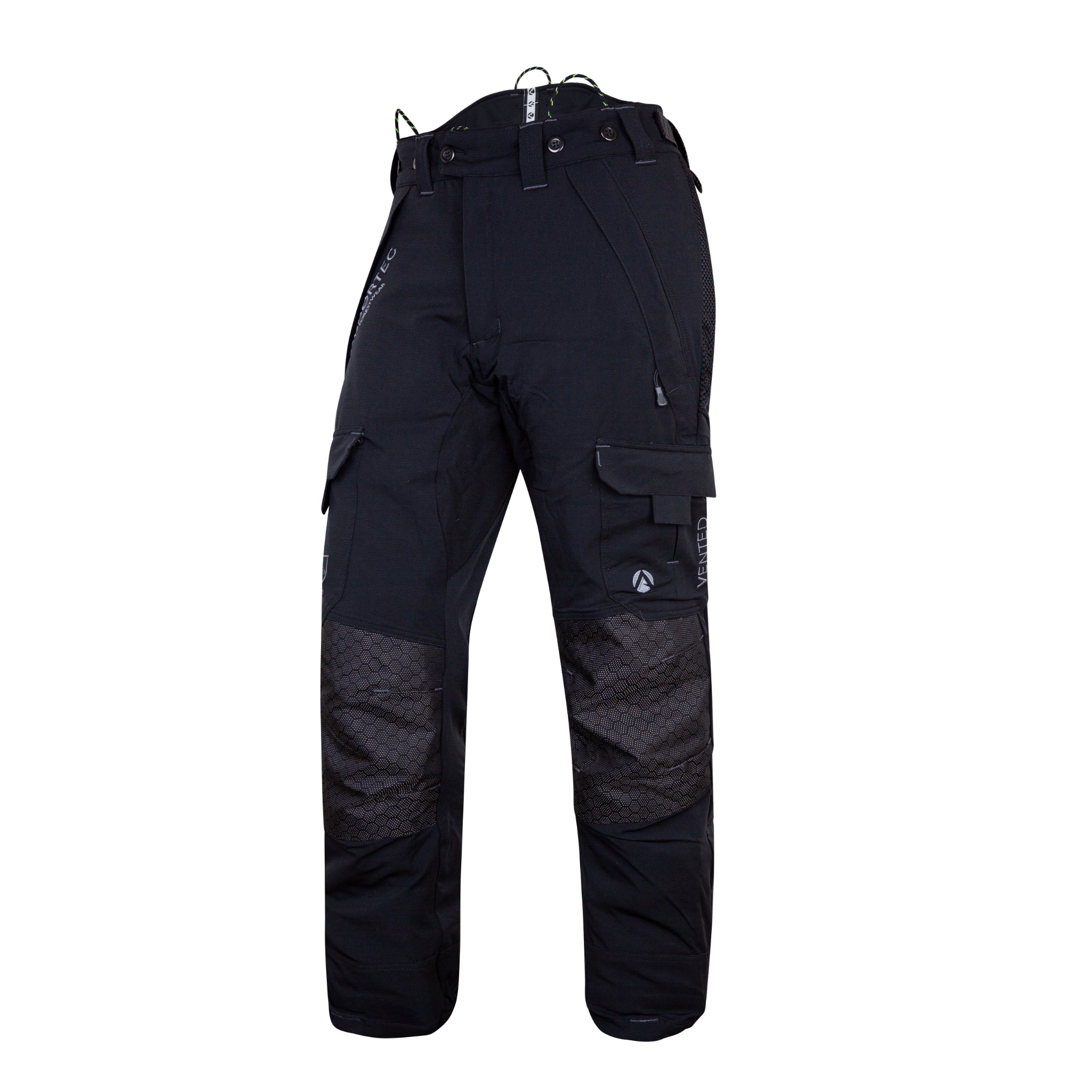 Arbortec Vented Chainsaw Trousers - Type A - Black / Small / Short - Trouser