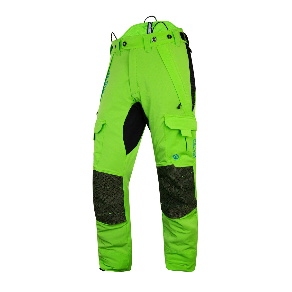Arbortec Vented Chainsaw Trousers - Type A - Lime / Small / Regular - Trouser