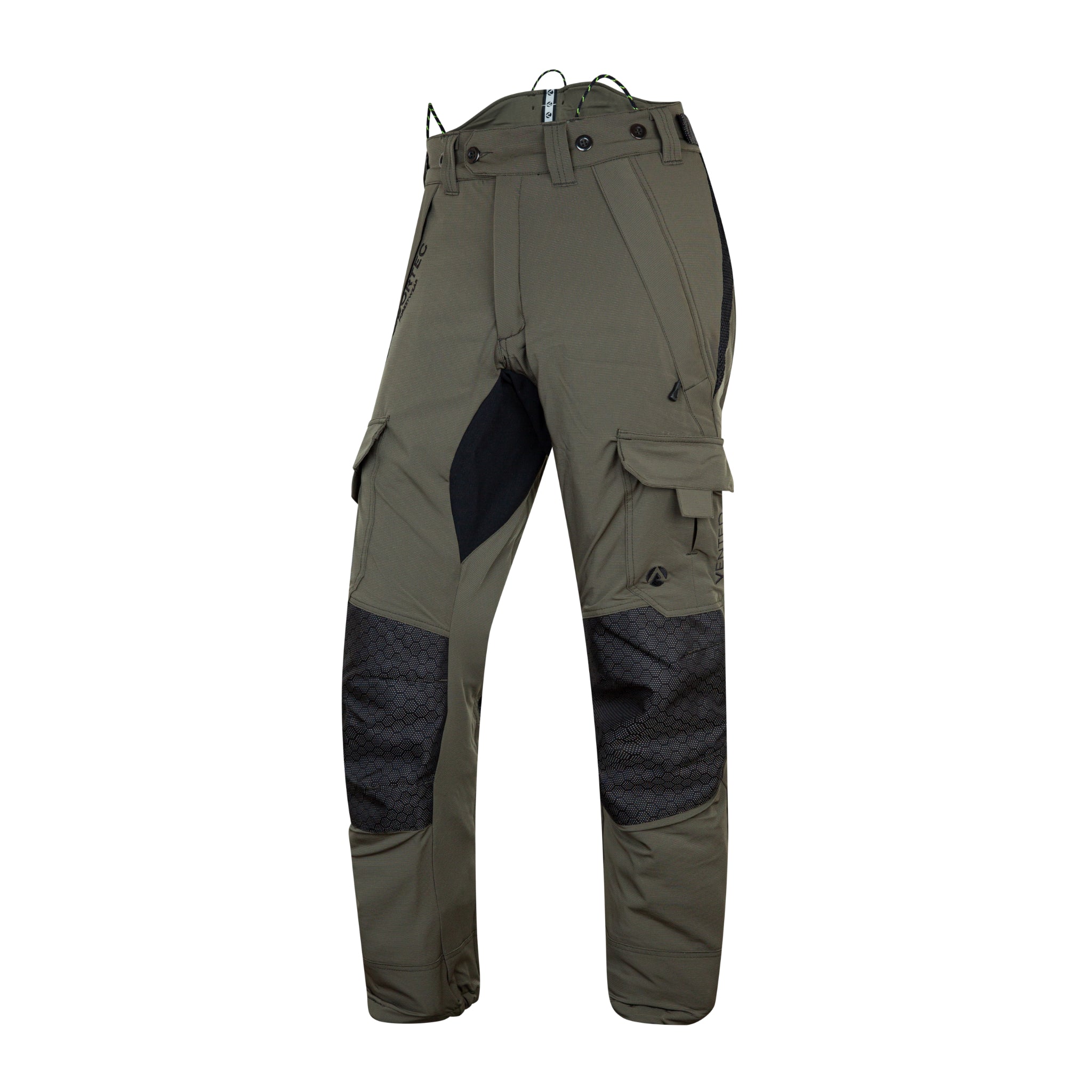 Arbortec Vented Chainsaw Trousers - Type A - Olive / Small / Regular - Trouser