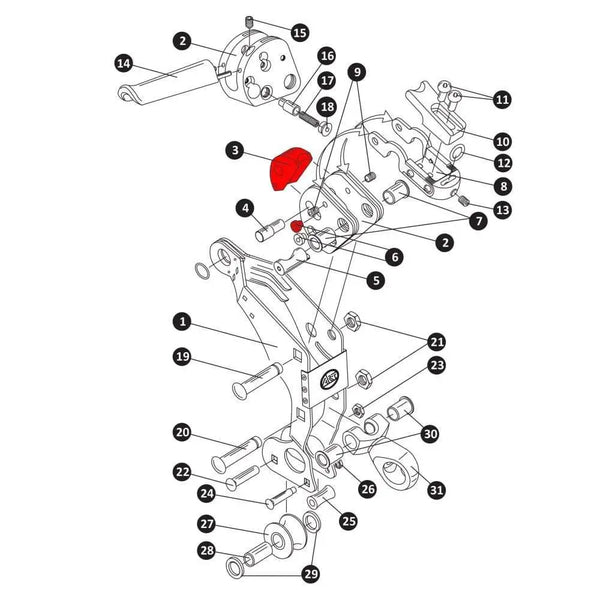 ART Spiderjack 3 Replacement Cam - Skyland Equipment Ltd