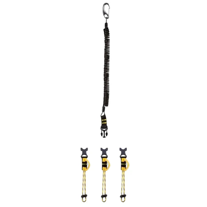 Beal Air Leash Black/Yellow) - Rope Access Accessory