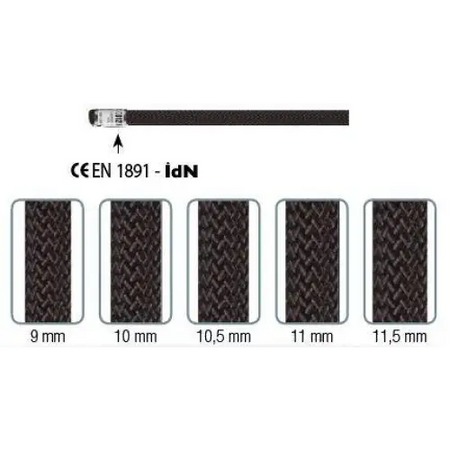 Beal Intervention Black Rope - Skyland Equipment Ltd