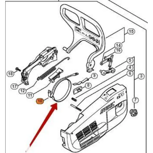 Brake Band - Stihl MS 201 TC-M - Skyland Equipment Ltd