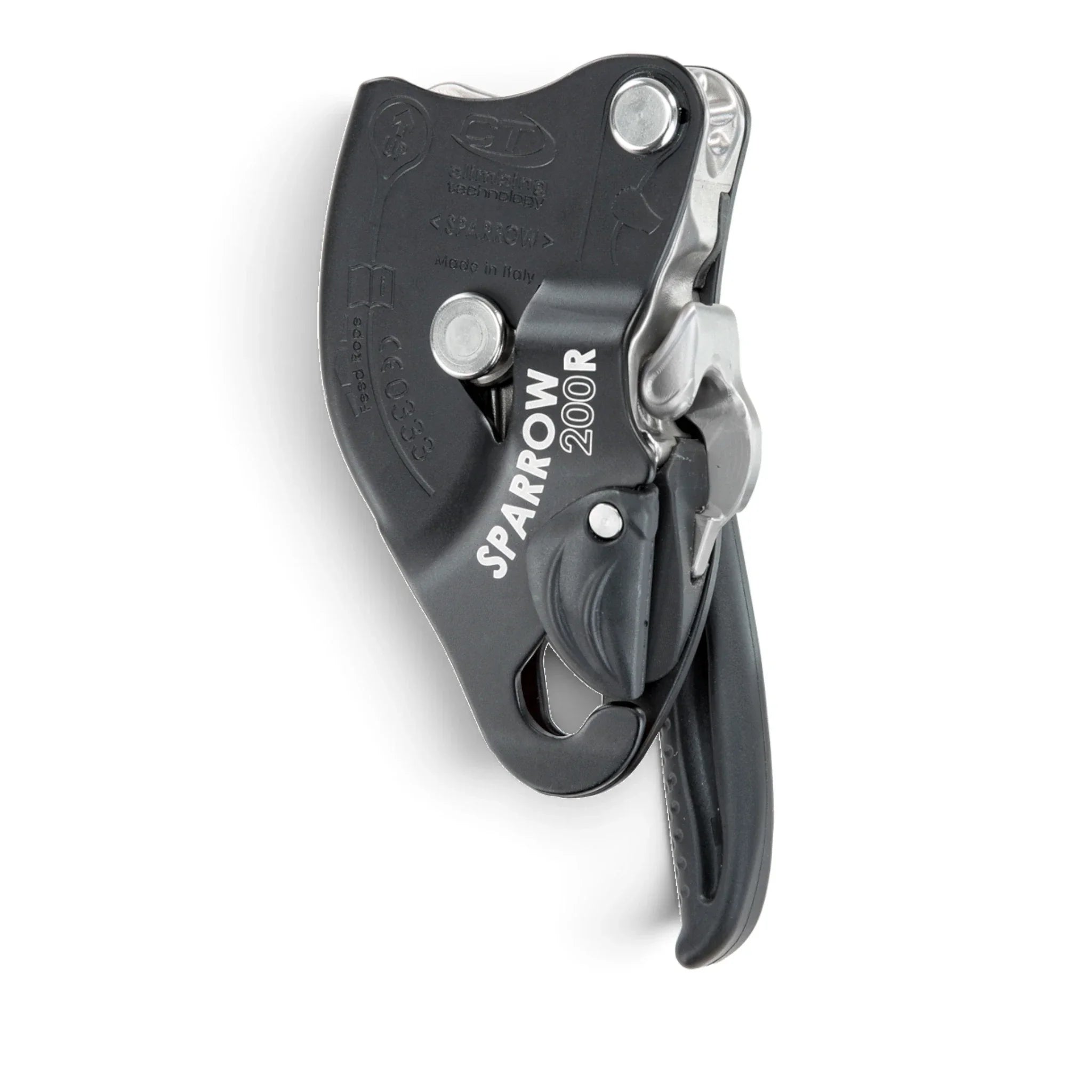 CT Sparrow 200 R Self Braking Descender - Black - Climbing Hardware