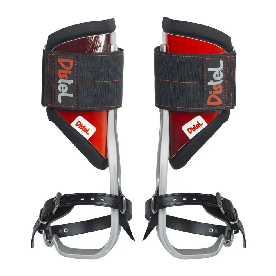 Distel 3.1 Aluminium Climbing Spikes - Leather Strap - Arborist Accessory