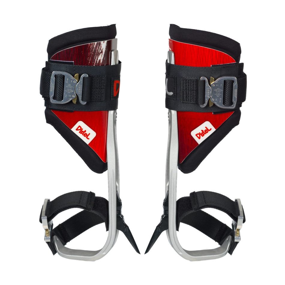 Distel MK3 Aluminium Climbing Spikes - Click - Long - Arborist Accessory