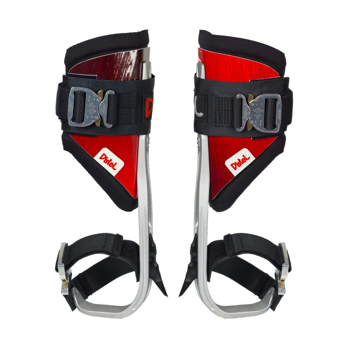 Distel MK3 Aluminium Climbing Spikes - Click - Short - Arborist Accessory