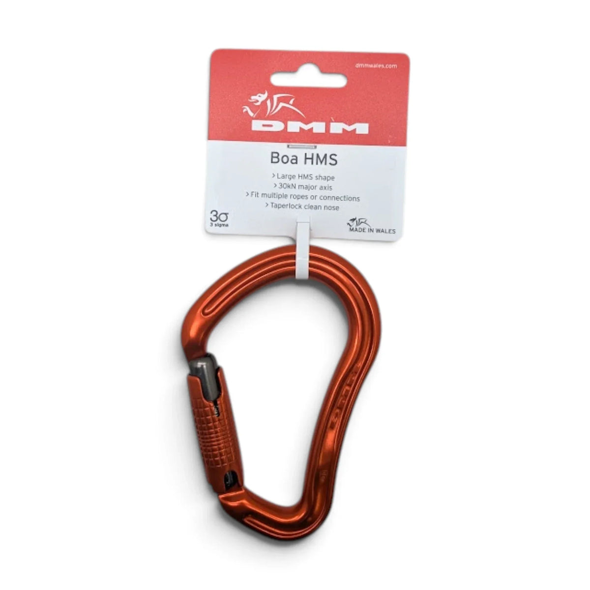 DMM Boa HMS 30kN Carabiner - 3 Way - Carabiner