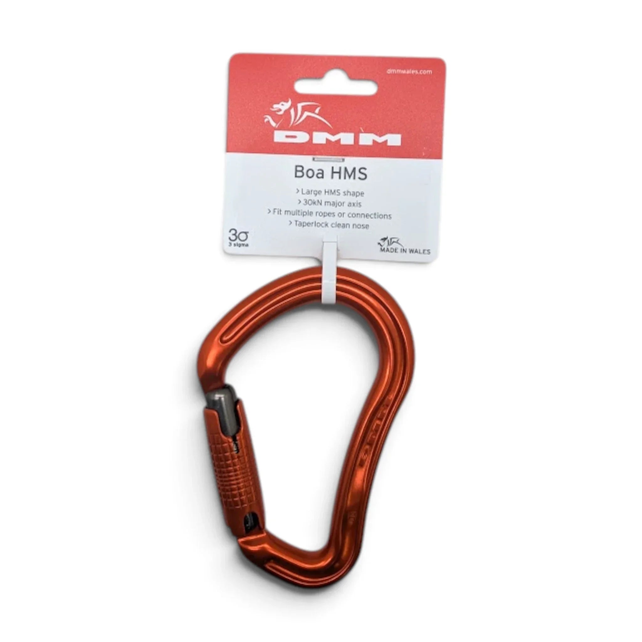 DMM Boa HMS 30kN Carabiner - 3 Way - Carabiner