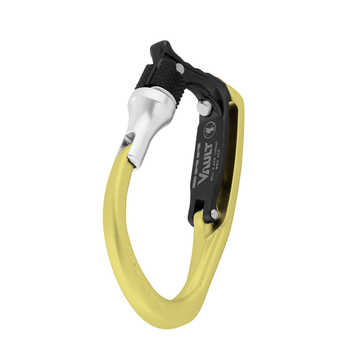 DMM Vault Tool Holder - Locking / Lime - Carabiner