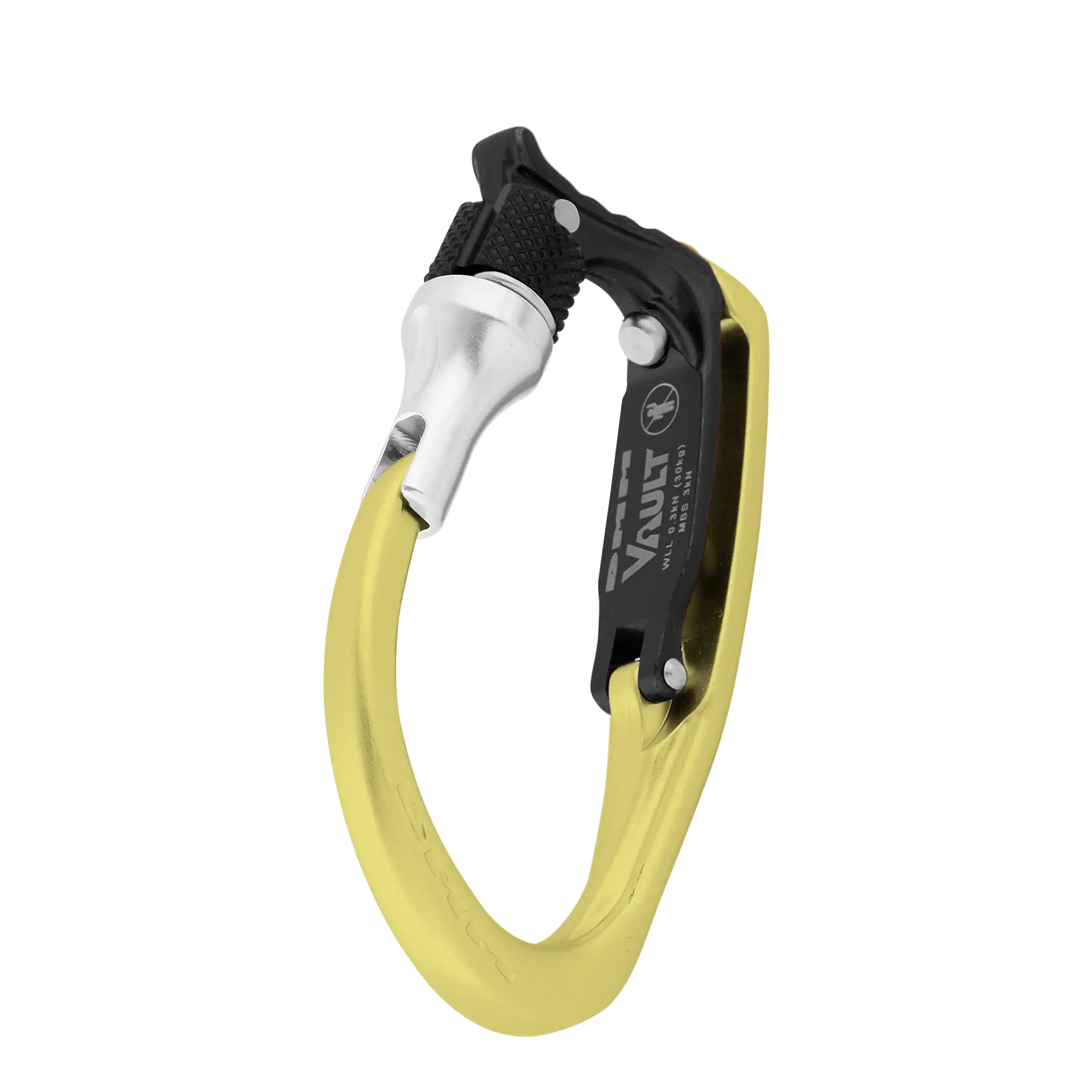 DMM Vault Tool Holder - Locking / Lime - Carabiner