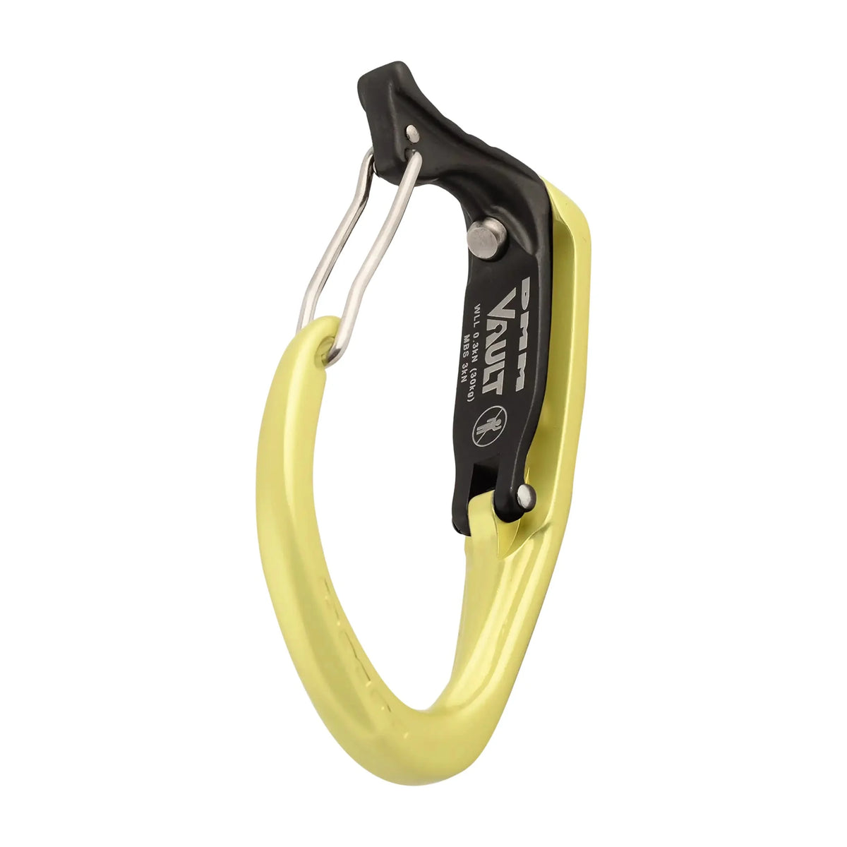 DMM Vault Tool Holder - Non-Locking / Lime - Carabiner