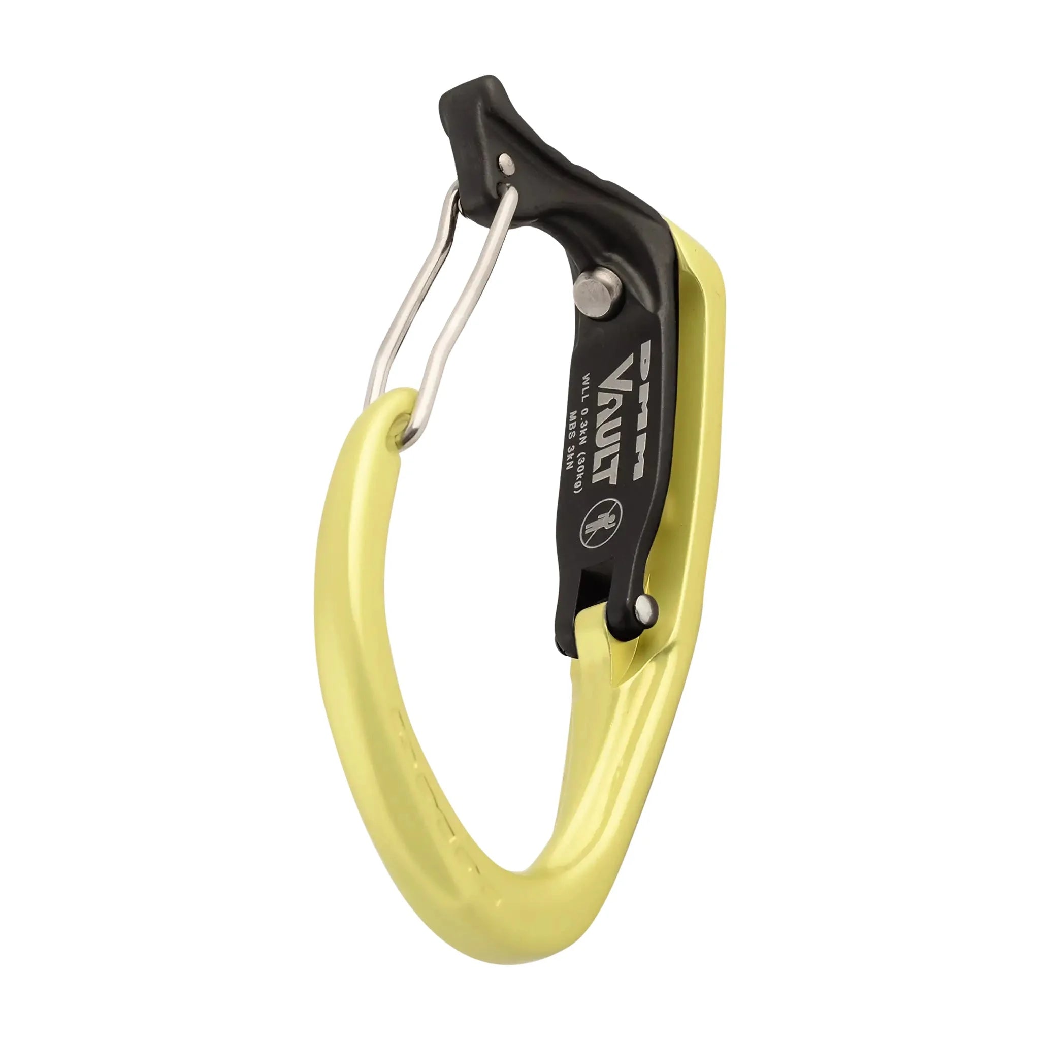 DMM Vault Tool Holder - Non-Locking / Lime - Carabiner