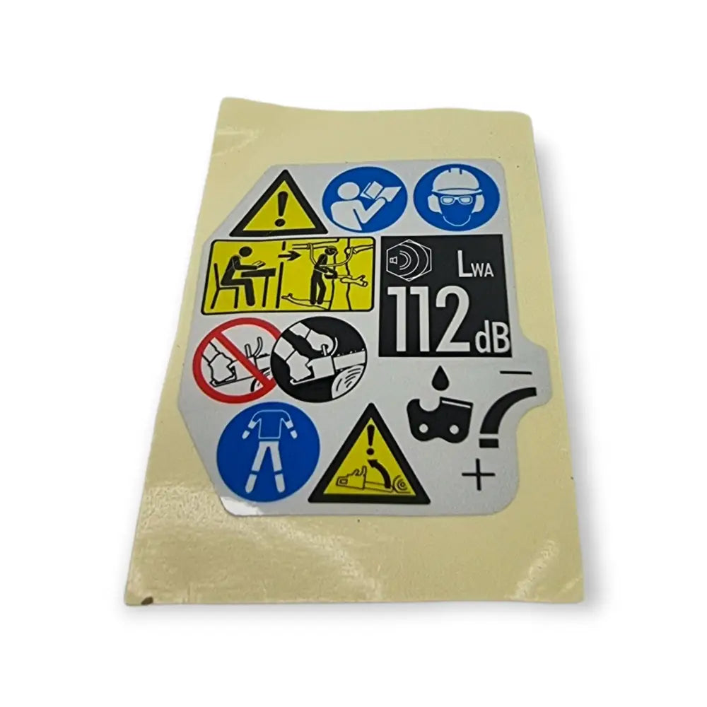 Echo Caution Decal - Skyland Equipment Ltd