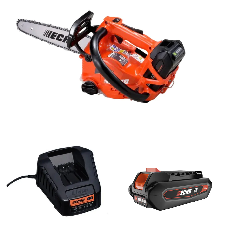 ECHO DCS-2500T (3/8’’) Battery Chainsaw - Full Kit - Chainsaw