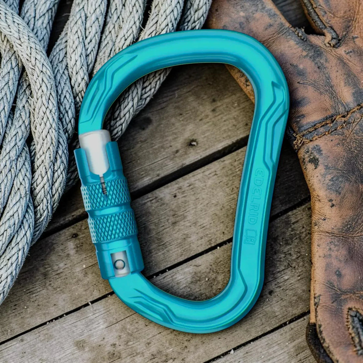 Edelrid HMS Big Bo Triple Carabiner - 3 Way - Carabiner