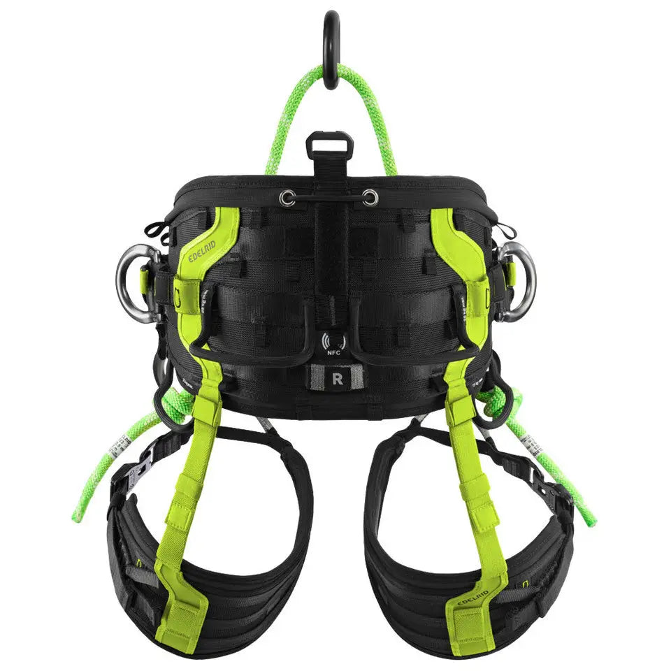 Edelrid X-P*e Timber Green Rope Eyespliced 12.3mm 45m アーボ Edelrid X-P*e Timber Green Rope Eyespliced 12.3mm 45m アーボ