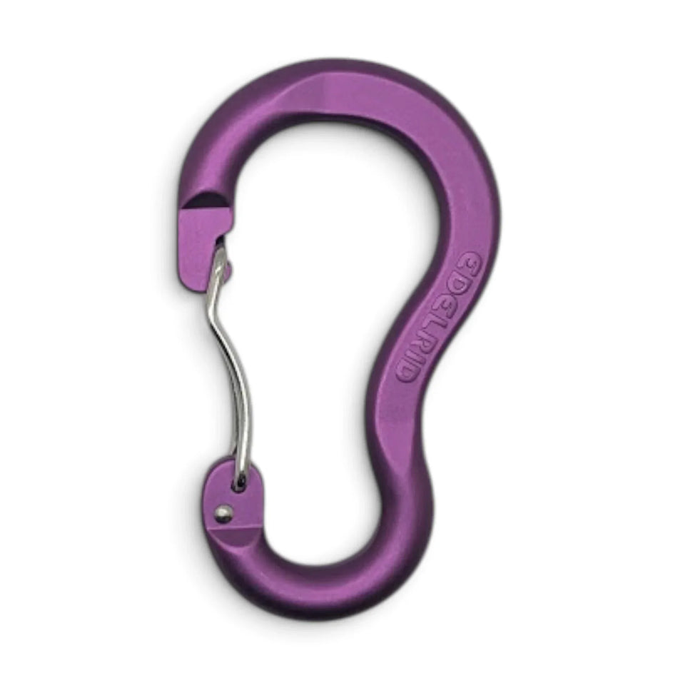 Edelrid Wave Carabiner - Purple - Carabiner