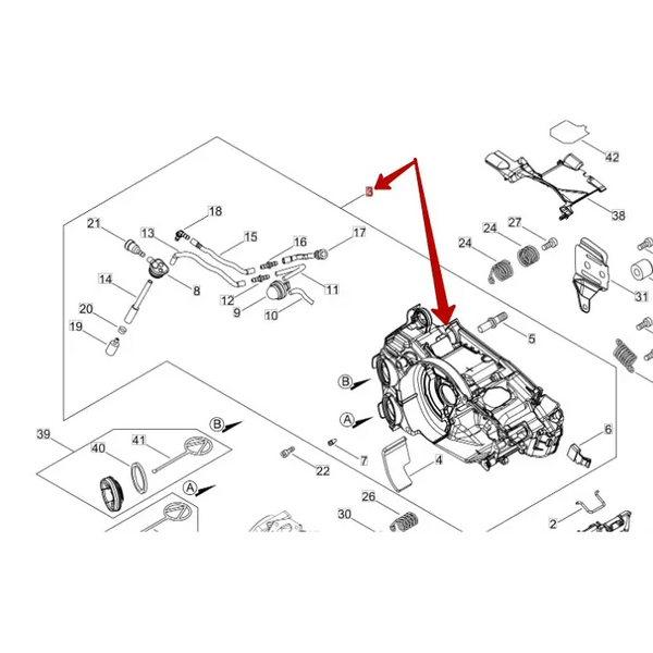 Engine Cover Assembly - Echo CS-2511TES - Skyland Equipment Ltd