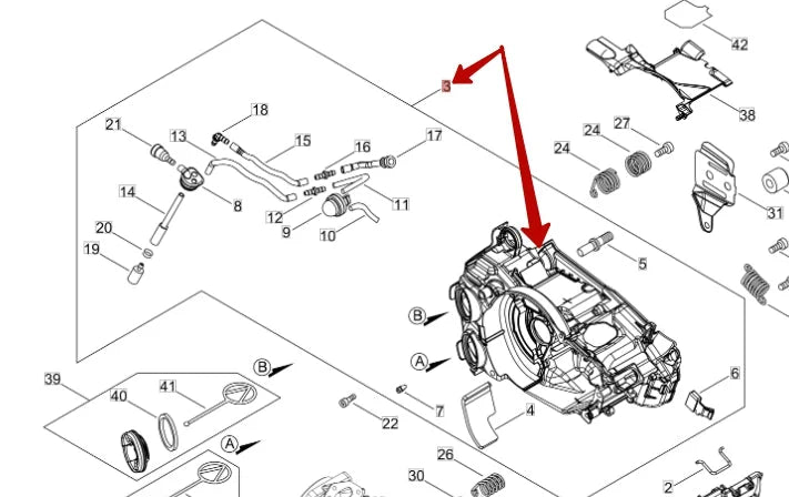 Engine Cover Assembly - Echo CS-2511TES - Skyland Equipment Ltd