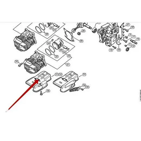 Exhaust / Muffler - Stihl 1145 140 0603 - Skyland Equipment Ltd