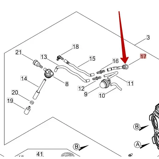 Fuel Pipe - Echo V470-002191 - Fuel Pipe