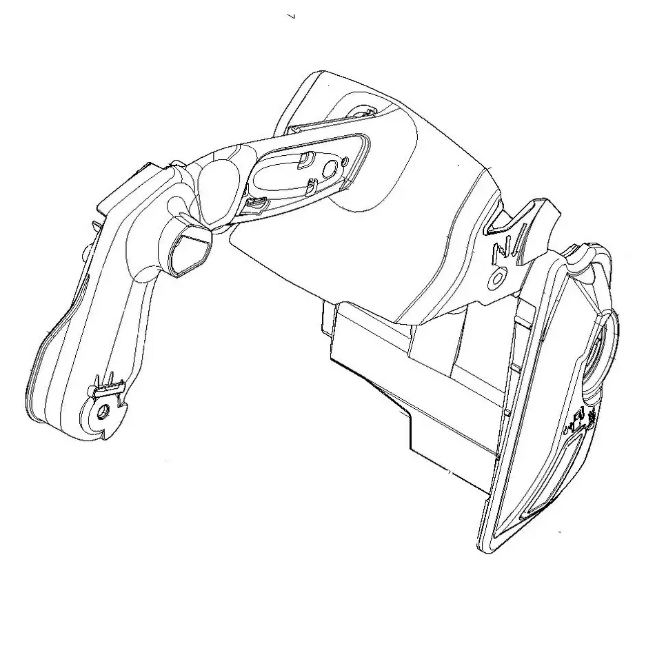 Fuel Tank-Handle - Husqvarna T540 XP - Skyland Equipment Ltd