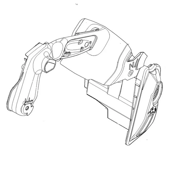 Fuel Tank-Handle - Husqvarna T540 XP - Skyland Equipment Ltd