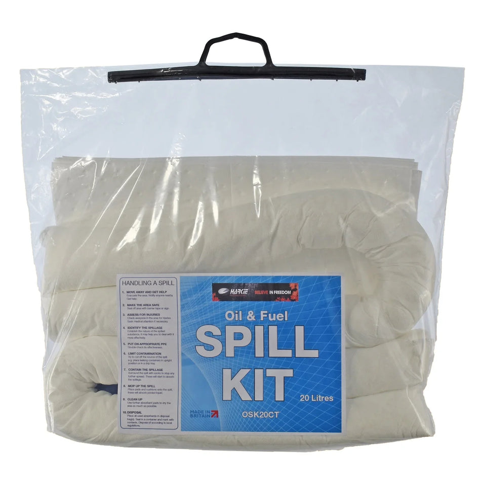 Harkie 20L Oil/Fuel Spill Kit - First Aid Kit