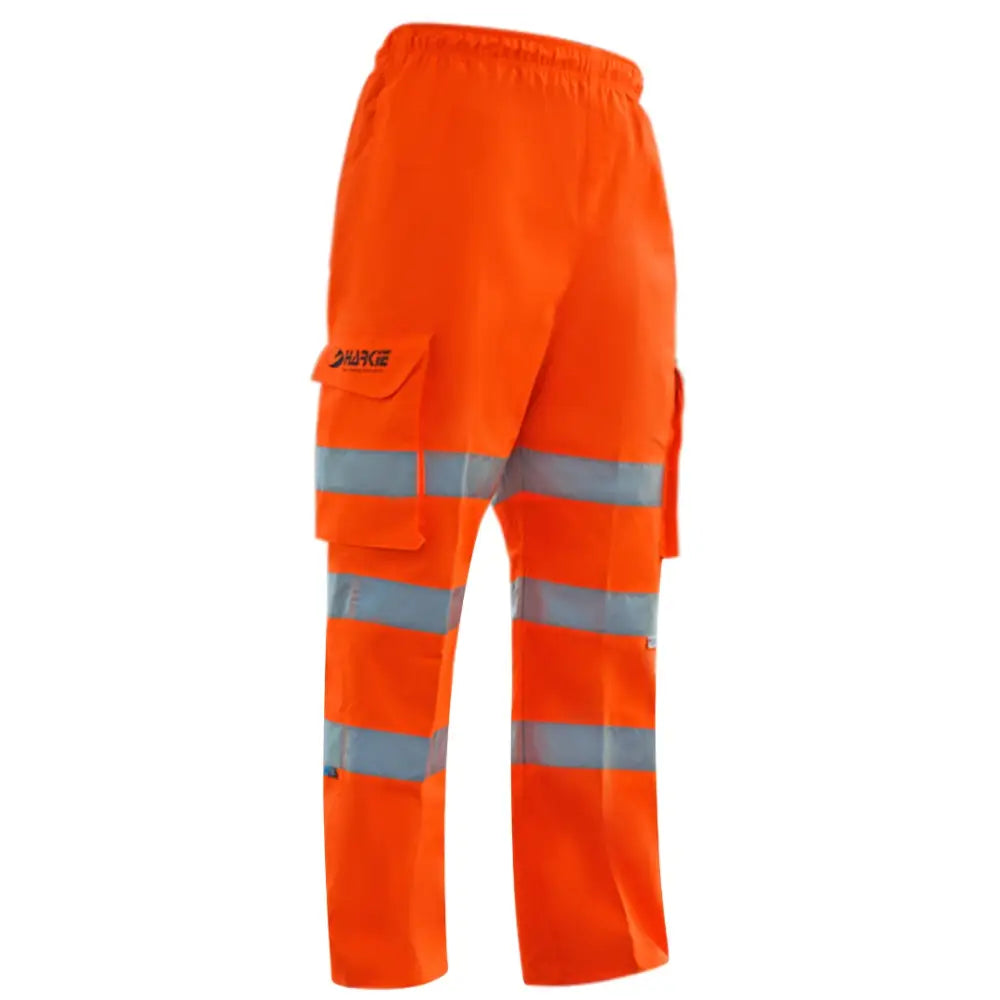 Harkie Waterproof Trousers - Hi-Vis Orange - Trousers